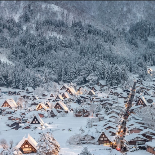 Shirakawa-go Light Up 2026 ชมหมู่บ้านชิราคาวาโกะยามค่ำคืน