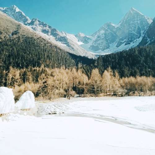 ทัวร์จีน ภูเขาหิมะ Xiling Snow Mountain เสฉวน ดินแดนหิมะ