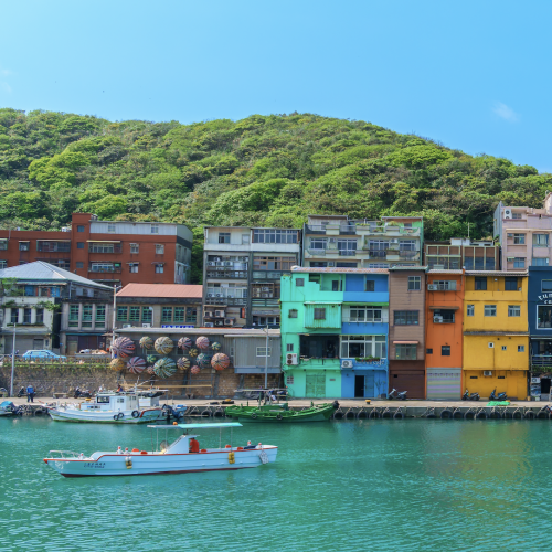 Zhengbin Fishing Harbor จุดถ่ายรูปไต้หวันสุดฮิต