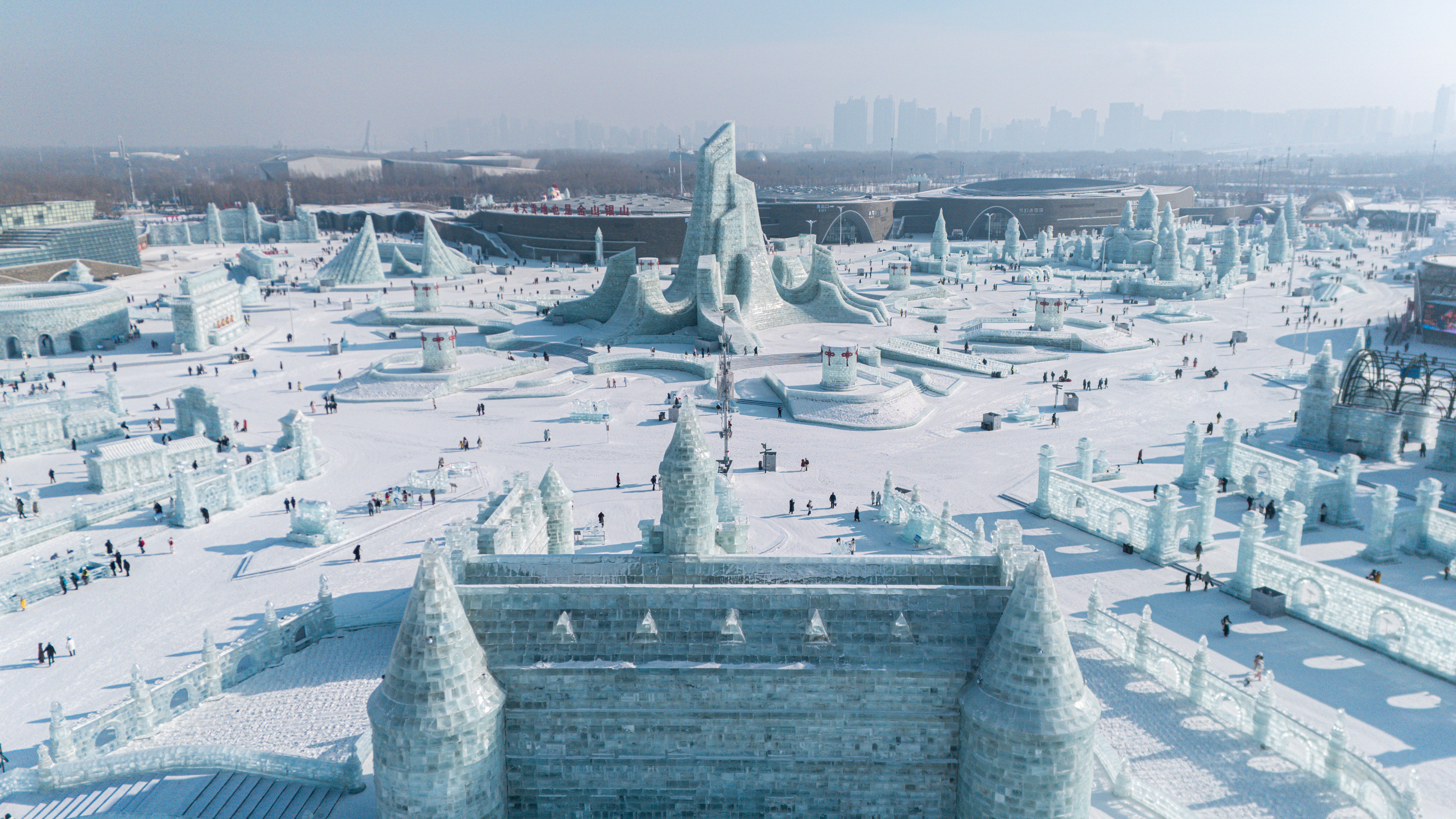 เทศกาลน้ำแข็งฮาร์บิน Harbin Ice and Snow World โซน Frozen