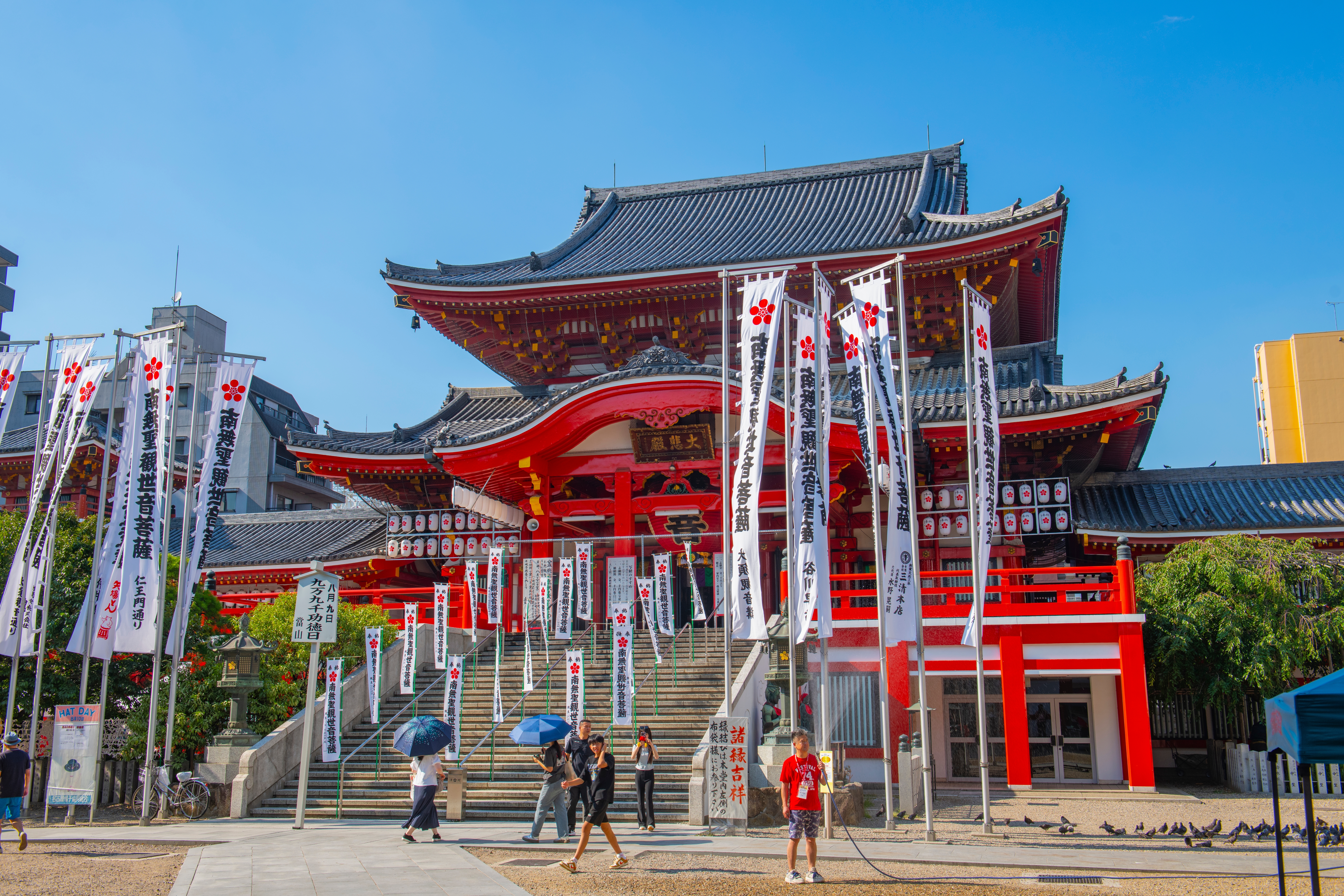 วัดโอสุคันนง Osu Kannon Temple วัดโอสุคันนง Osu Kannon Temple วัดพุทธโบราณใจกลางเมืองนาโกย่า