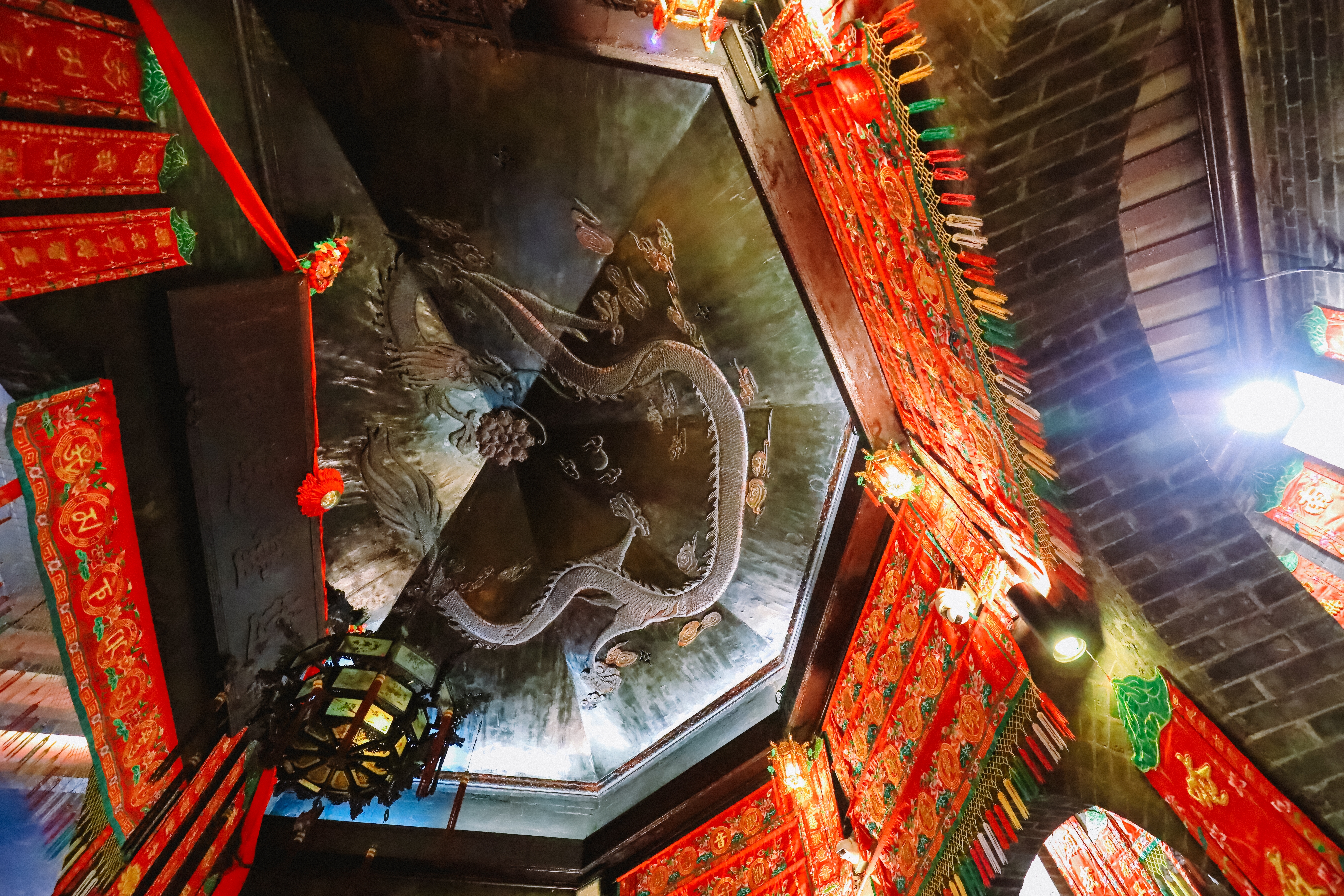 บรรยากาศวัดหลินฟ้า Tai Hang ฮ่องกง ใกล้ Causeway Bay