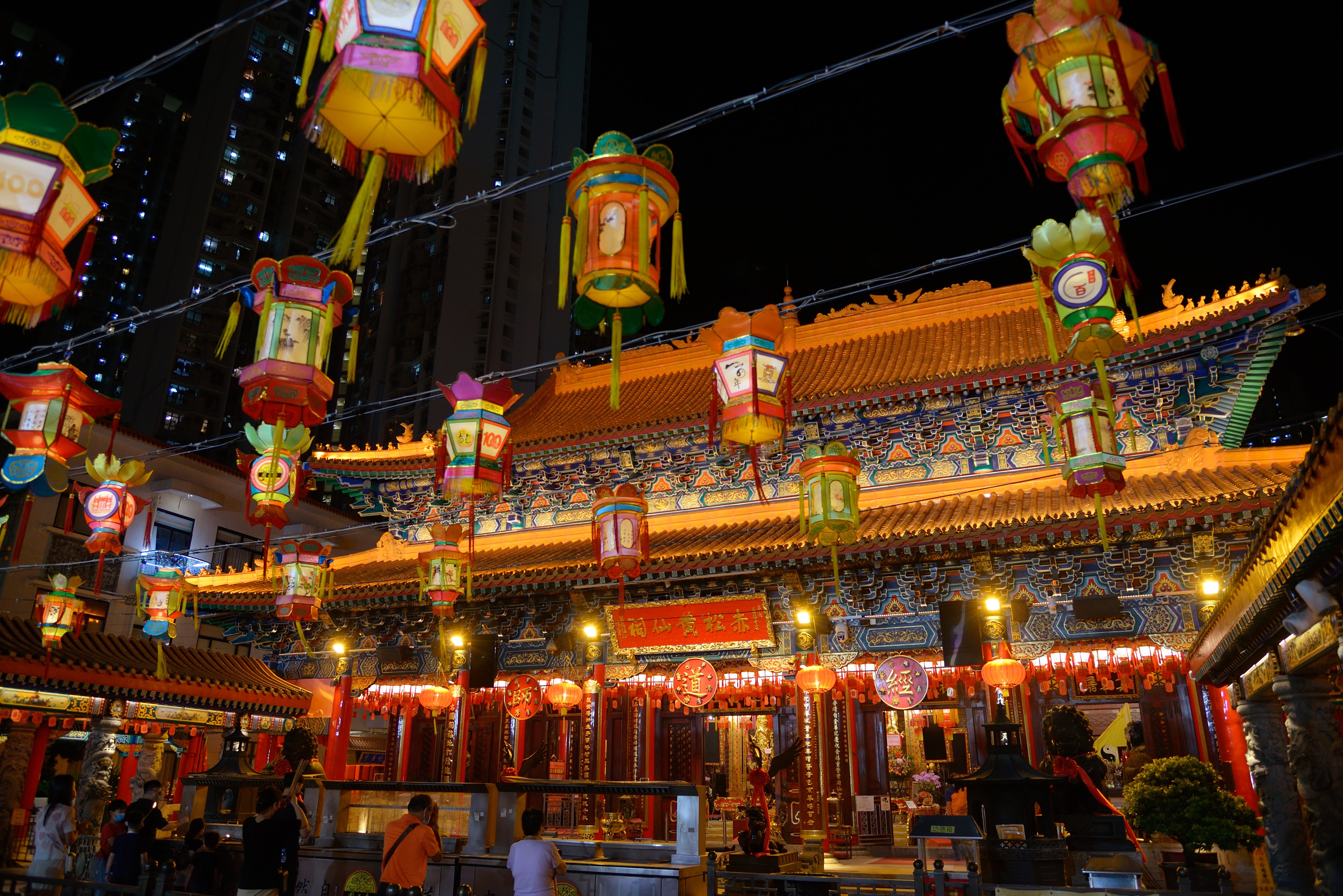 วัดดังสายมูฮ่องกง Wong Tai Sin Temple