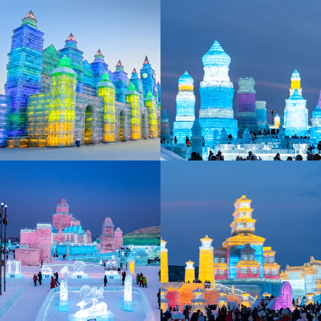 ทัวร์ฮาร์บิน 2026 ช่วงเวลาจัดงาน Harbin Ice and Snow Festival ฤดูหนาวจีน