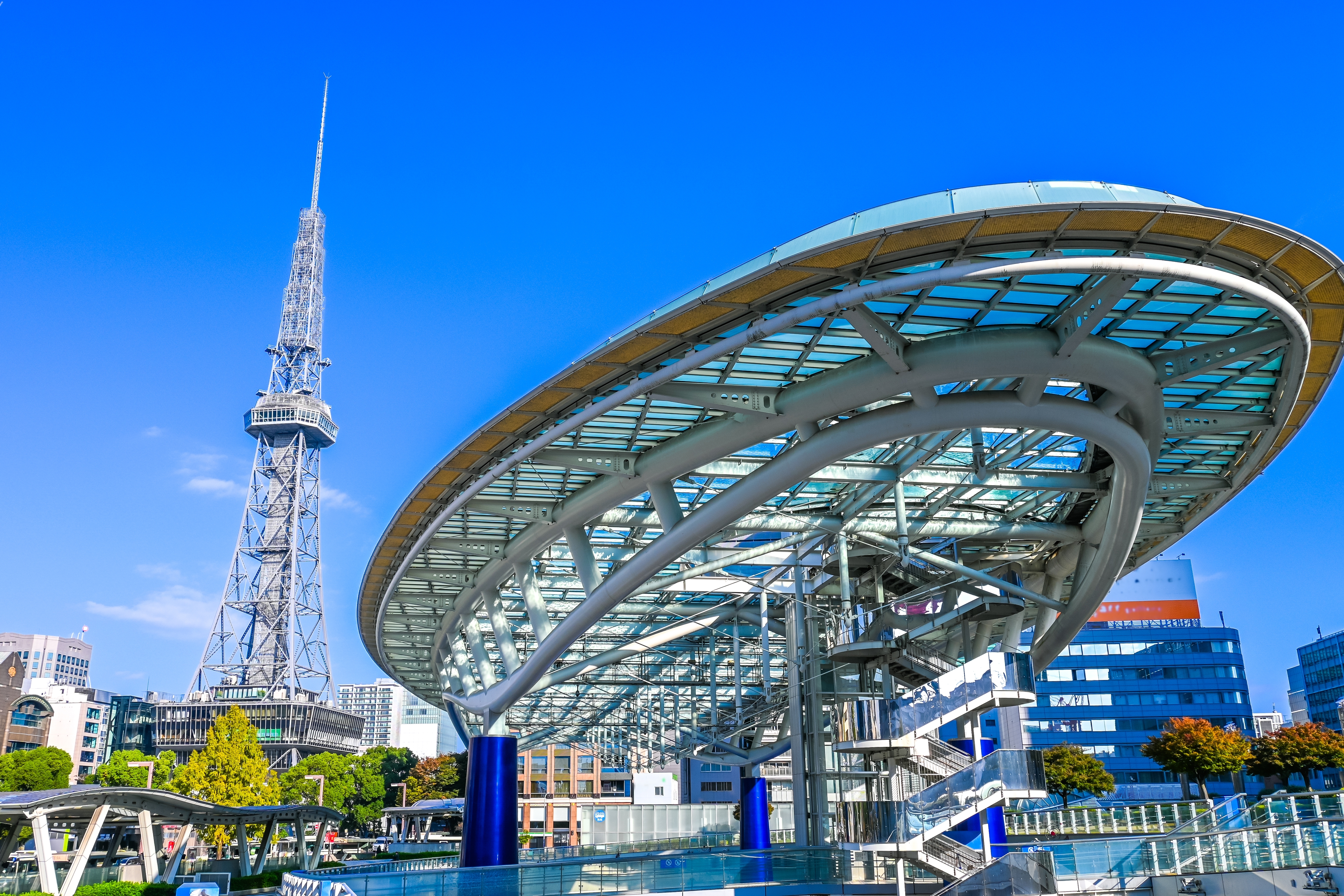 หอคอยมิไรทาวเวอร์ MIRAI TOWER หอคอยมิไรทาวเวอร์ MIRAI TOWER จุดชมวิวพานอรามาย่านซากาเอะ