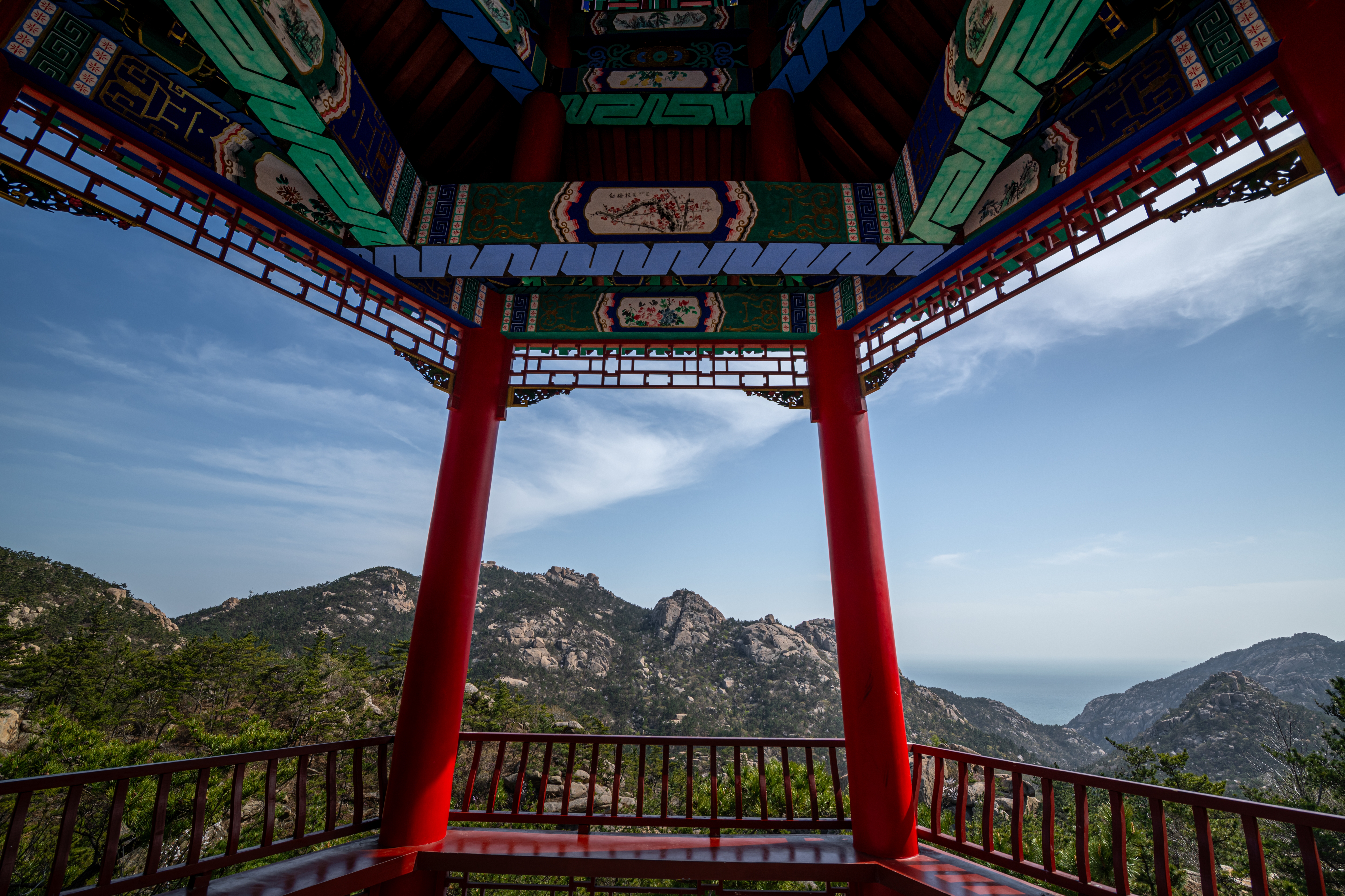 ยอดจูเฟิง Laoshan Mountain จุดชมวิวสูงสุด มองเห็นภูเขาและทะเลชิงเต่า