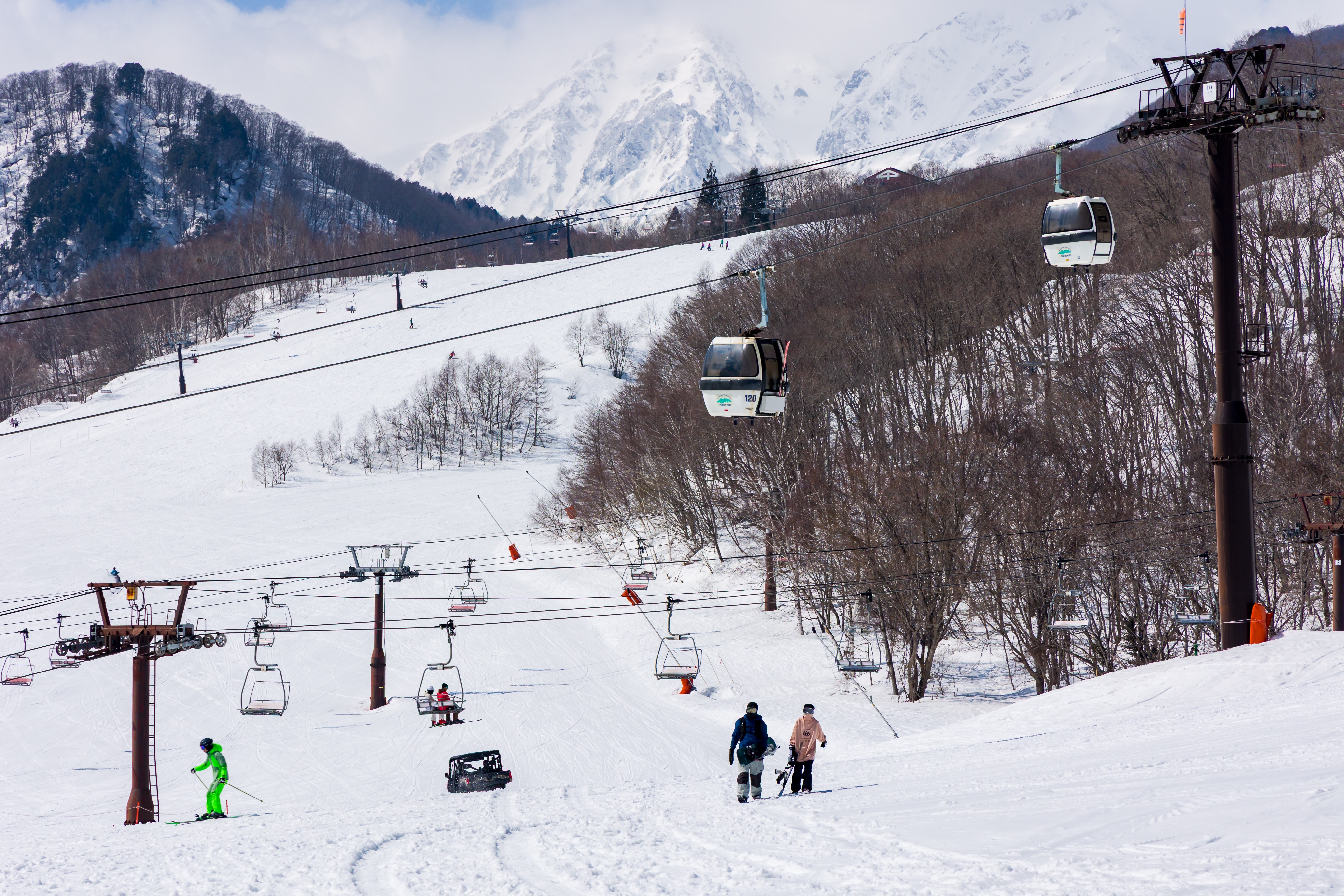 Sky Deck APLS 360 จุดชมวิวบนดาดฟ้า Hakuba Japan Alps